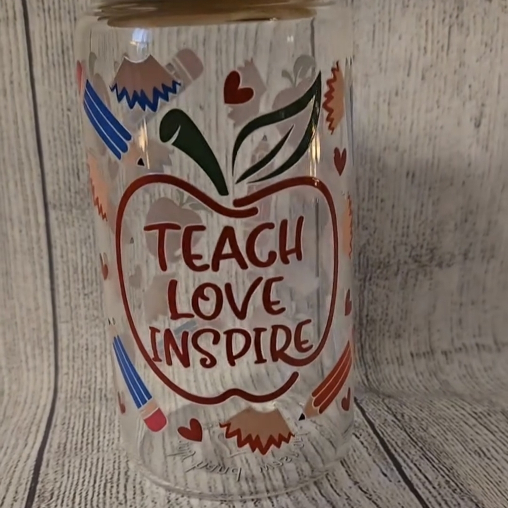 Teacher Libby Glass 16oz